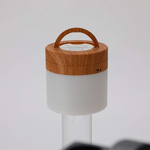 Mobestech Led Night Night Berçário Toque Lâmpada Recarregável Candeeiro de Mesa Colorido Candeeiro d