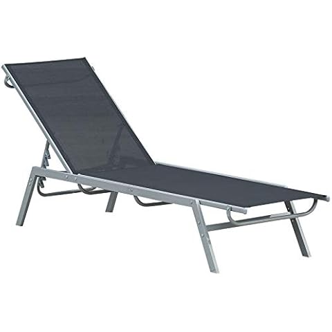 Outsunny Bain de Soleil Transat Cover