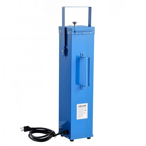 VEVOR Portable Welding Rod Oven 10LBS Capacity Electrodes Drying Oven 230W 120V 300 Fast Heating Welding Rods Dryer for 18-inch Stick Electrodes - with Easy-to-Carry Handle & Safety Locking Latch