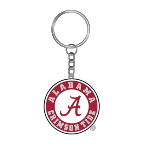 aminco NCAA Alabama Crimson Tide Team Logo Keychain