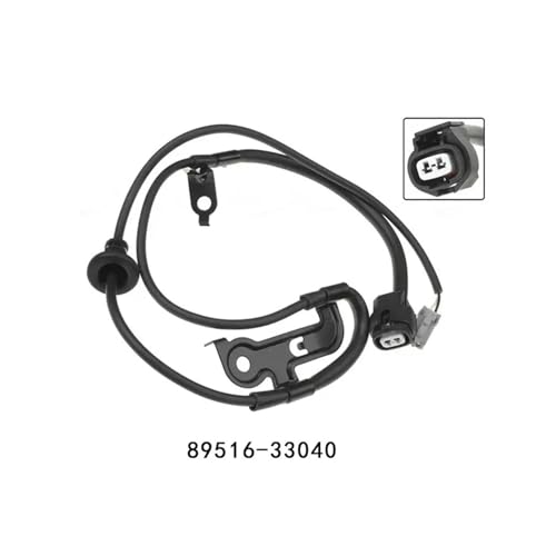 Sensor de velocidad de rueda ABS soluciona el fallo del testigo encendido en panel 89542-33090 2