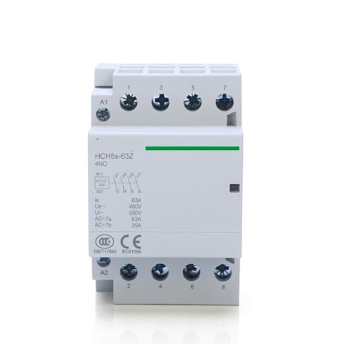 Contacteur domestique HCH8s-63Z pour sécuriser les circuits 40A