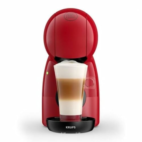 KRUPS KP1A35 Mini Me Cafetière à capsules multi-boissons, 15 bars pression, technologie manuelle, rouge