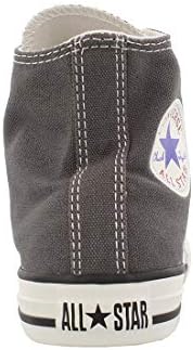 Converse Kids' Chuck Taylor All Star Canvas High Top Sneaker Charcoal, 11 | Image 3