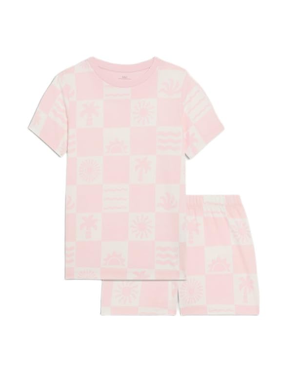 Image of Marks & Spencer Girls Pajama Set