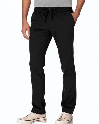 Men's Casual Pants Athletic Drawstring with Pockets Summer Soft
