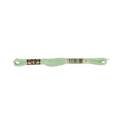 Image of DMC DMC25B #25 Thread Embroidery Thread 12 Bundles #13 Green