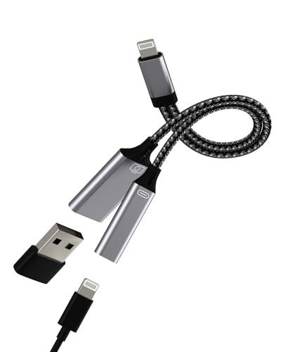 Ya en manzanajugosa.com: Adaptador Lightning a USB 2 en 1 OTG 3.0 Cable Adapter para iPhone 14 13 12 11 Pro MAX para iPad Cargador Jack para Apple Datos Fotos Digital Cámara Lighting Macho a USB-A Hembra Card Reader Conector