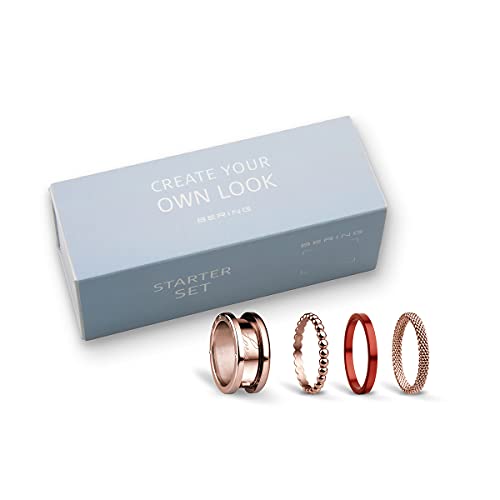 BERING, Set di Anelli Intercambiabili da Donna, in...