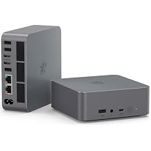 Beelink EQR6 Mini PC AMD Ryzen 5 6600UUp to 4.5GHz, 24GB LPDDR5 RAM 500GB PCIE4.0 SSD Dual LAN Mini PC, AMD Radeon 660M, Dual HDMI/ WiFi6/ BT5.2/ Home/Office/Build-in Power Supply Mini Computer