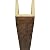 Ekena Millwork BMHH3C0080X060X168ZD 3-Sided (U Hand Hewn Endurathane Faux Wood Ceiling Beam, 8"W x 6"H x 14'L, Premium Aged