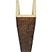Ekena Millwork BMHH3C0040X040X096ZD 3-Sided (U Hand Hewn Endurathane Faux Wood Ceiling Beam, 4