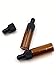 YYNGJCK 15Packs 5ml Tiny Amber Glass Mini Dropper Bottles for Essential Oils, Cosmetics, and Liquid Small Empty Travel Sample Vials with Dropper and Black Caps