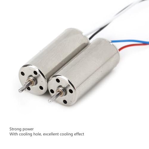 8520 Coreless Drone Motor, 2Pcs, 8.5x20mm, 3-5V, 35000-50000 RPM, for DIY RC Drone Quadcopter
