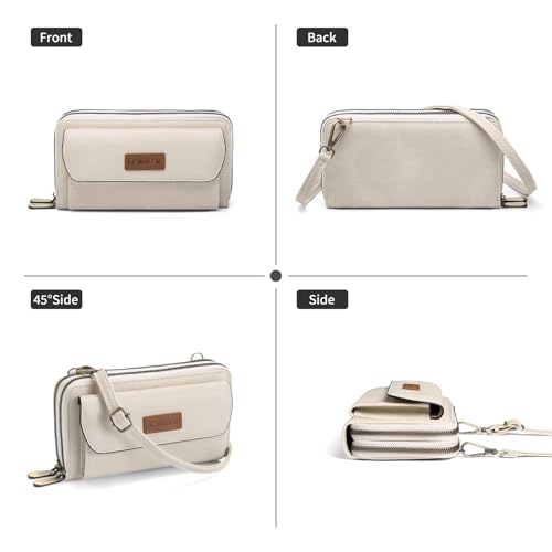 Image of SENDEFN Small Crossbody Phone Purses for Women Vegan Leather Crossbody Bags Shoulder Handbags | Small
