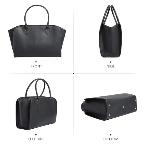 Bolso de mujer satchel grande con múltiples bolsillos miniatura 5