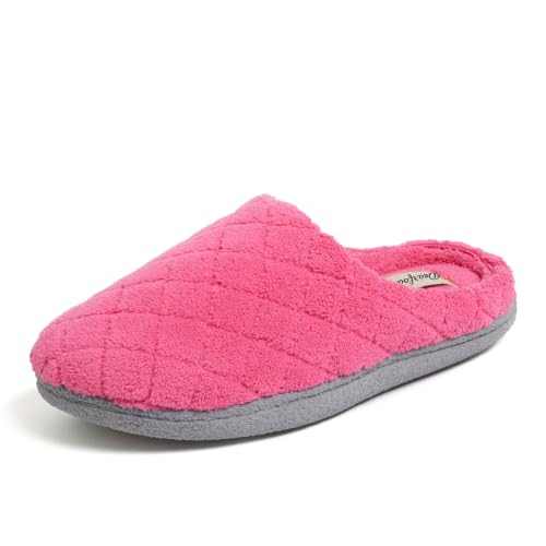 Image of Leslie Terry Clog House Shoes with Memory Foam, Indoor Slippers with Wide Widths
