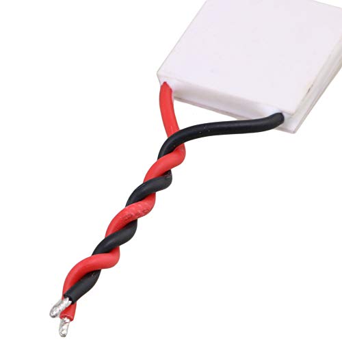 CNBTR 20mm x 20mm White TES1-4902 Semiconductor 6V 2A Tablet Cooling Chip Peltier - Thumbnail 5