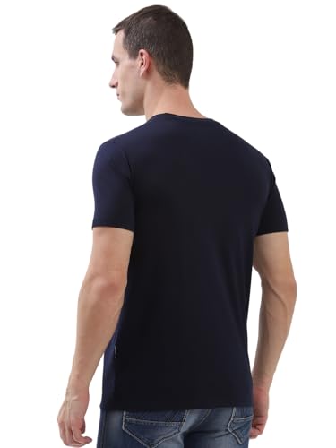 Image of hummel Cam Men's Cotton Round Neck Half Sleeve T-Shirt