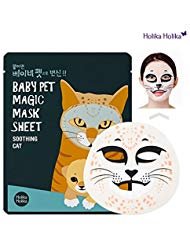 [Holika Holika] Baby Pet Magic Mask Sheet 22ml #Soothing Cat (5 Sheet)