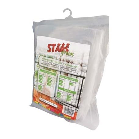 CRISCUOLO BRICOSTORE Telo Antigelo TNT per Protezione Piante, 160 cm x 10 m, 22 g/mq, Bianco