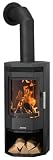 Justus 6531 11 Usedom 5 Kaminofen Stahl Schwarz/A+