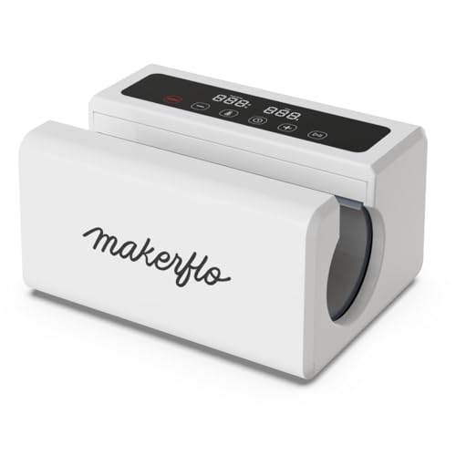 MakerFlo Automatic Tumbler Heat Press Machine – Auto Heat Press for Sublimation Tumblers, Mugs & Cups – Fast Heating Smart Mug Press with Even Heat Distribution – Heat Press for Tumblers & Drinkware