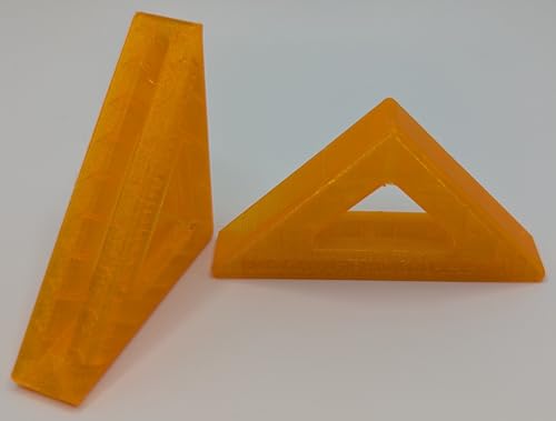 Image of Rubber Glass Corner Protectors, Cushions, Set of 2 (Candy Orange)