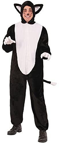 Forum Novelties Cat Mascot Costume, Black/White, Standard
