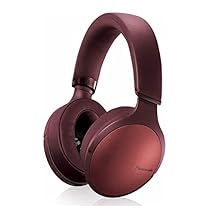 Panasonic Premium Hi-Res Wireless Bluetooth Over The Ear Headphones with 3D Ear Pads and 3 Sound Modes - RP-HD305B-T Burnt Copper