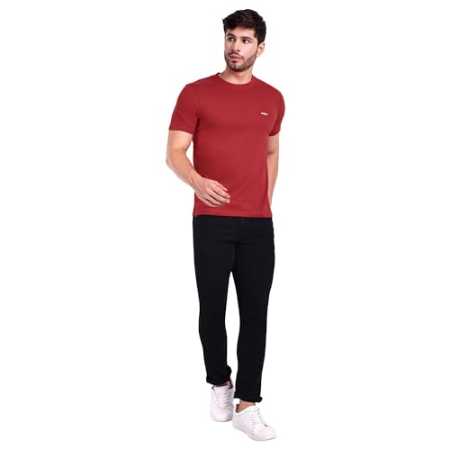 Image of EXCELLO Men's 100% Pure Cotton T-Shirt || Super Soft, Breathable, Premium Material.
