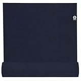 Manduka Tappetino da yoga X - facile da trasportare, per donne e uomini, antiscivolo, cuscino per supporto e stabilità articolari, spessore 5 mm, 180 cm, blu notte