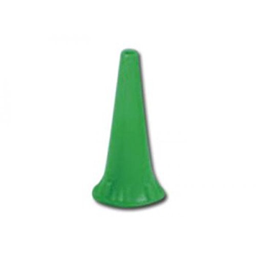 GIMA - Mini Einweg-Ohrenspekulum, Ø 2.5 mm, Grüne Farbe, Latexfrei, Packung mit 100 Stücken