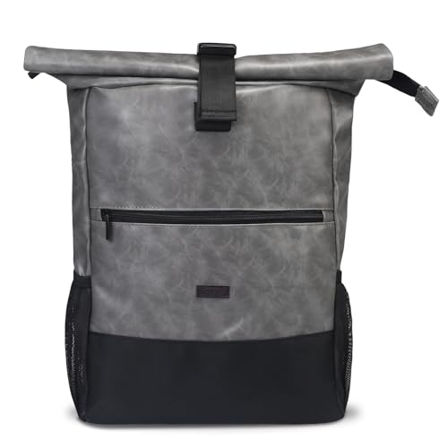 Aosbos Mochila Enrollable Impermeable para Portátil de 14''