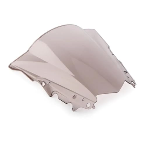 Pare-brise double bulle Yamaha R3 réduire la fatigue de conduite moto fumé