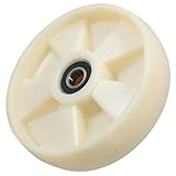 POPETPOP Roue De Transpalette Pivotante En Nylon 200x50 Mm Avec Roulement à Billes, 47 Mm...