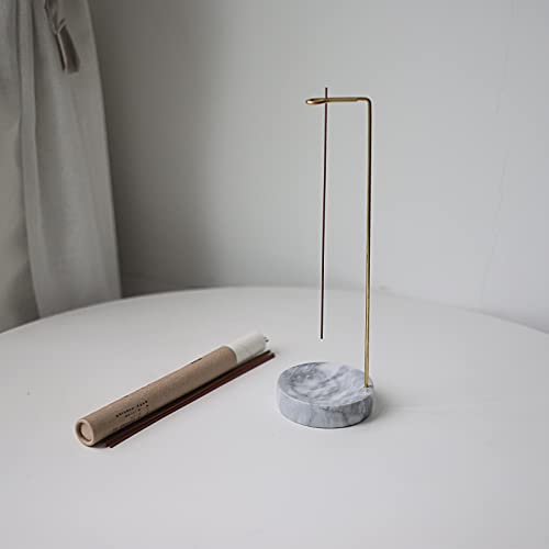 Lfilonro IH1 Marble Incense Holder,Incense Holder For Sticks, Modern Incense Burner Holder With Ash Catcher Gold Incense Stick Holder For Yoga Spa And Relaxation Home Living Room Office Decor  thumb #1