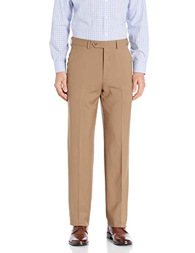 Palm Beach Men's Phillip Flat Front Dress Pant