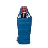 Puffin - The OG Beverage Sleeping Bag - Insulated Beer Cooler, Fits 12 oz Bottles (Sailor Blue/Puffin Red)