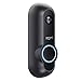 Geeni Doorscreen Smart Wi-Fi Enabled Video Doorbell, Black