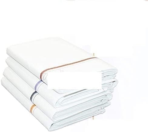 Bolbom 100% Cotton Dhoti, Indian Traditional Border Dhotis, Lungi Wear, Veshti for Men, Designed for Puja & Rituals