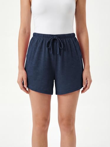 Image of Sexy Basics Women's Drawstring Shorts | Semi-Sheer Casual Lounge - Sleep - Spa Cover Up |Multipacks