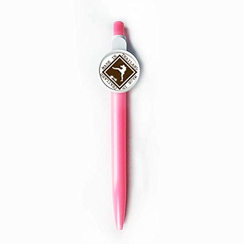Stylo à bille rétractable bleu Make In Thailand pour une écriture sans fatigue