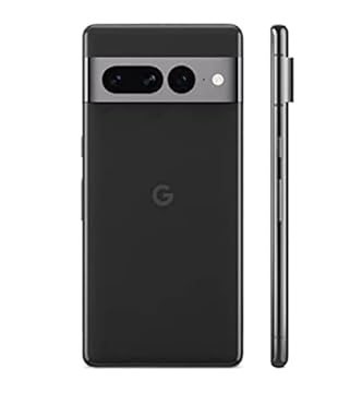 Google Pixel 7 Pro – Unlocked Android 5G smartphone with telephoto lens, wide-angle lens and 24-hour battery – 128GB – Obsidian (Ricondizionato)