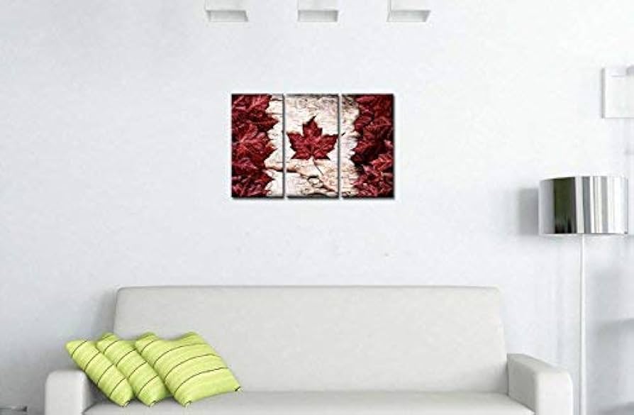 アート　3枚set カナダのアート My Easy Art? 3 Pieces Modern Canvas Painting Wall Art The