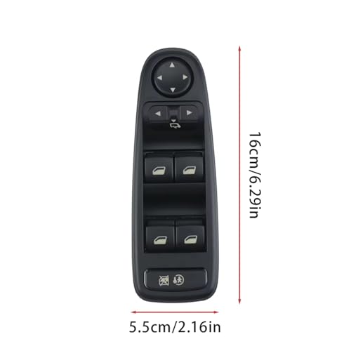 Interrupteur commande lève-vitre électrique Citroën C4 Grand Picasso - 4