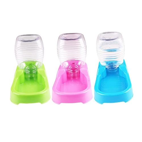 Milisten distributeur eau pour chien chiot vert 3 pièces - 7