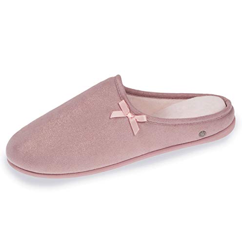 Chaussons mules talon femme nud satin pour vos matins cocooning