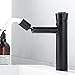 Produktbild LTMJWTX Waschtischbatterie 360 Grad Schwenkbar Warm/kalt Mischer Schwarz Druckschalter Thermostatische Badbatterie