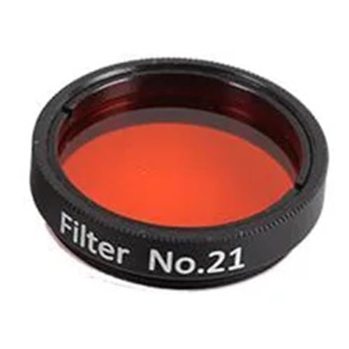 Jeu de 6 filtres oculaire télescope 1,25'' orange pour astronomie